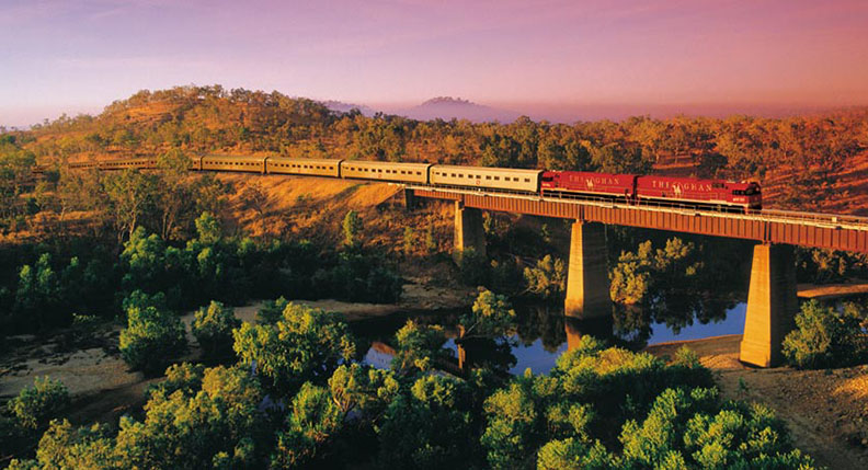 Traveling on The Ghan from Adelaide through the Red Centre: A Legendary Train Journey Across Australia