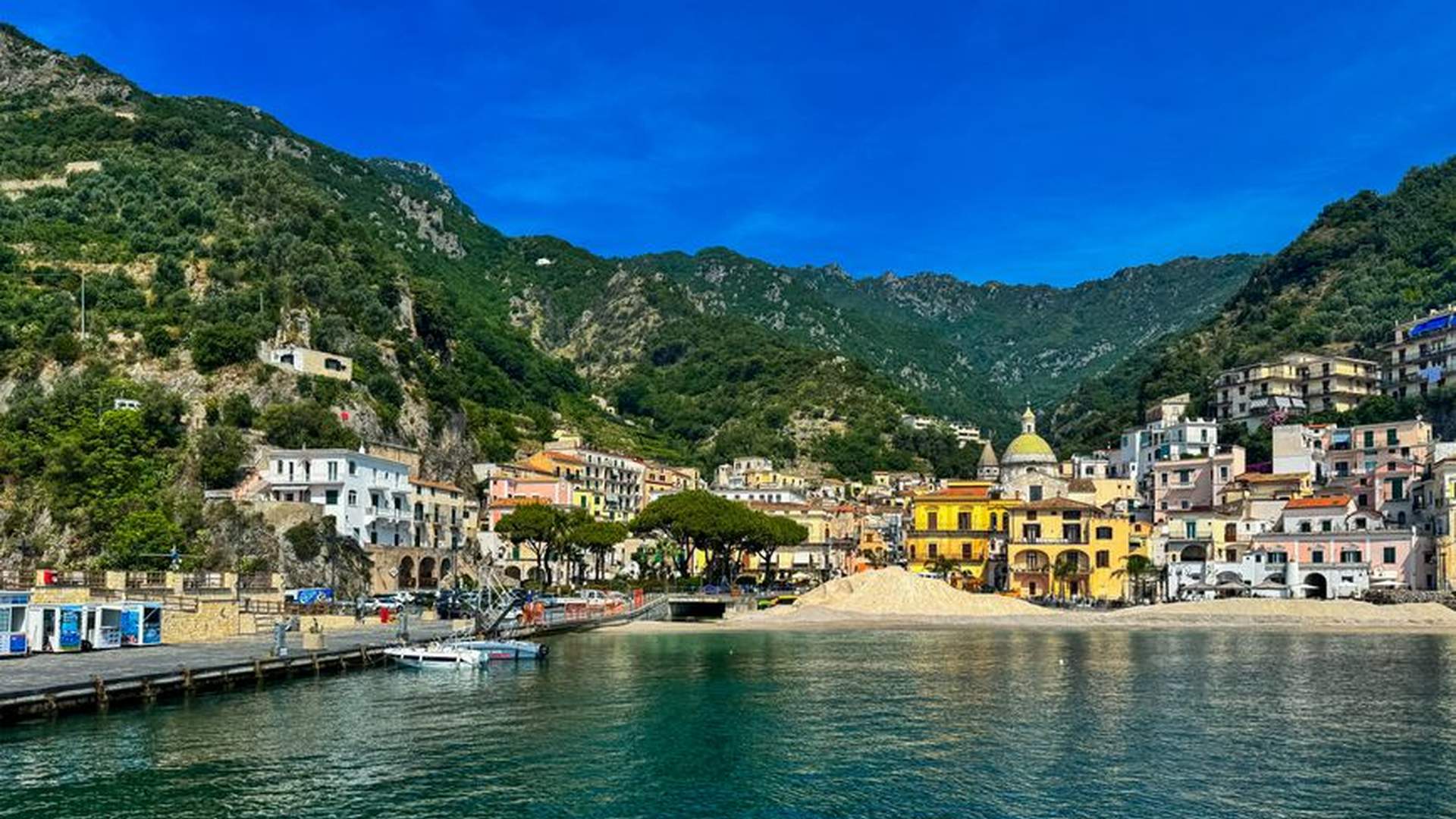 Amalfi Coast Italy hillside villa Mediterranean vi